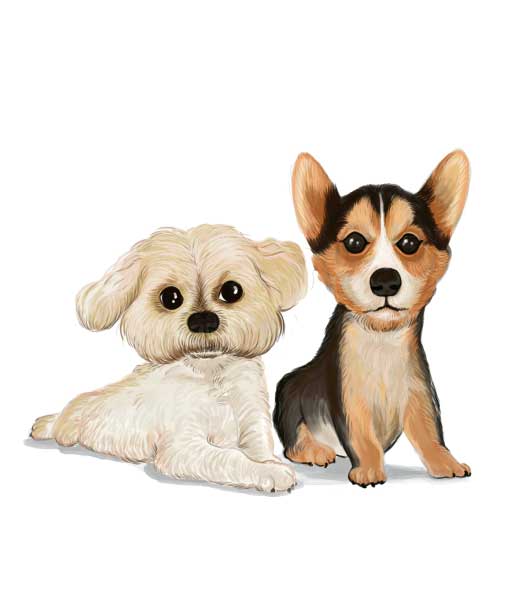 Pet Caricature Online - Top Pet Caricature Artists (+ Examples)